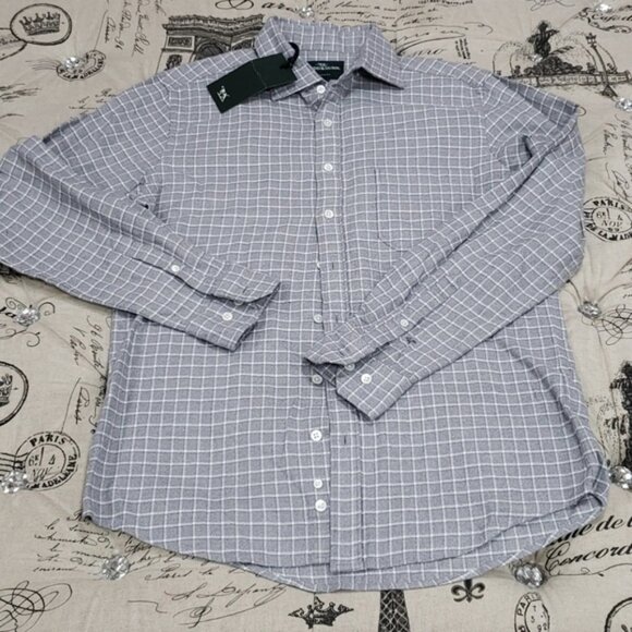 Rodd & Gunn Burswood Sports Fit Check Cotton Button-Down Shirt - Picture 3 of 6